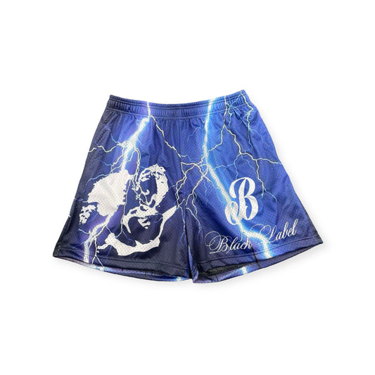 Black Label Lighting Blue Shorts